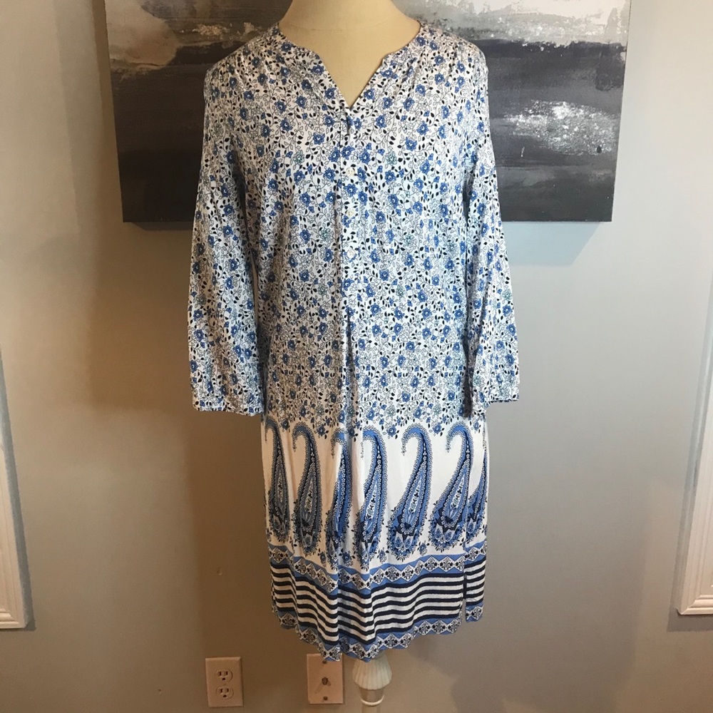 Old Navy 3/4 sleeve dress, size M, EUC